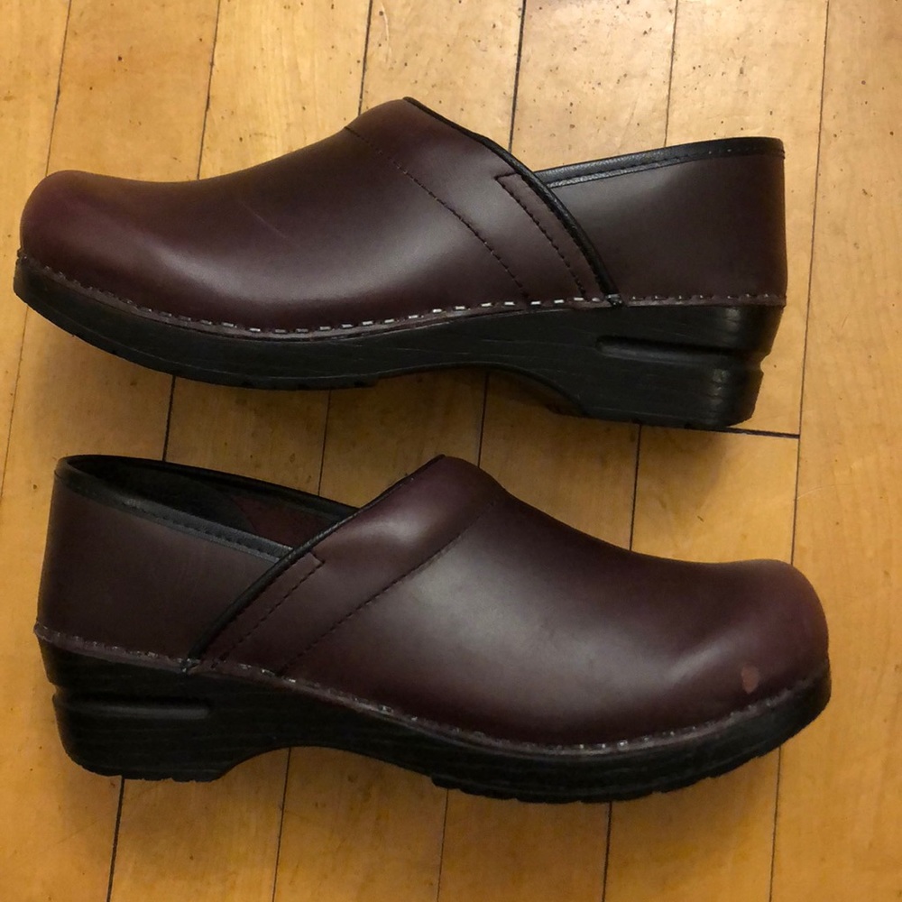 SANITA DANISH CLOG Burgundy 39